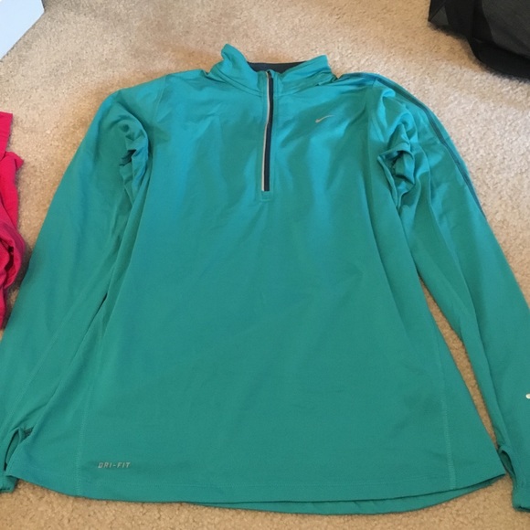 Nike running dri-fit quarter zip