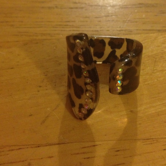 Lapped rhinestone ring - Picture 2 of 4