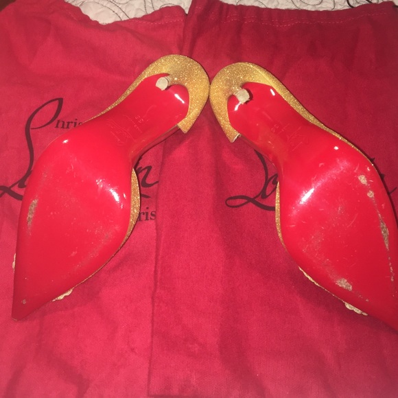 Christian Louboutin Barzas 100 Crystal Butterfly - Picture 2 of 7