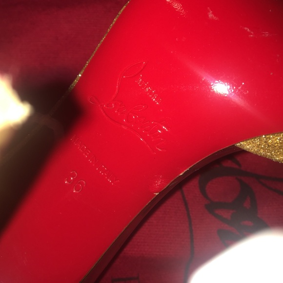 Christian Louboutin Barzas 100 Crystal Butterfly - Picture 4 of 7