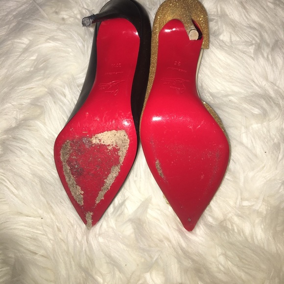 Christian Louboutin Barzas 100 Crystal Butterfly - Picture 5 of 7