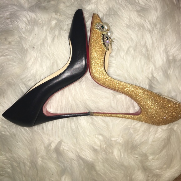 Christian Louboutin Barzas 100 Crystal Butterfly - Picture 7 of 7