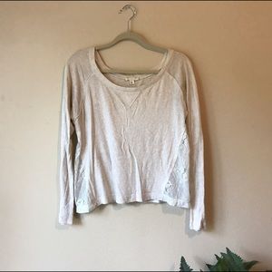 Nude Long Sleeve Shirt