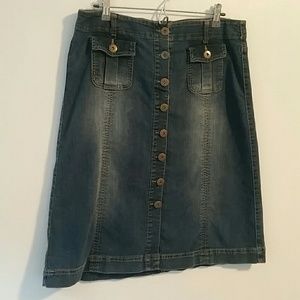 Denim Skirt Size 14