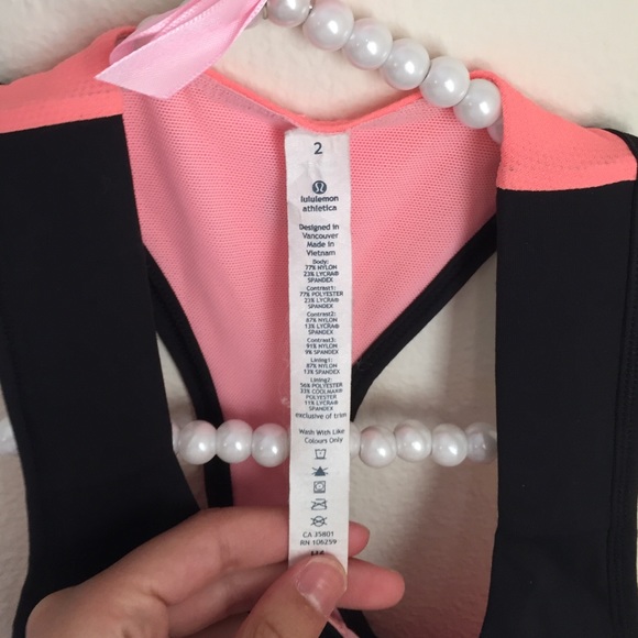 Lululemon Color block tank - Picture 4 of 4