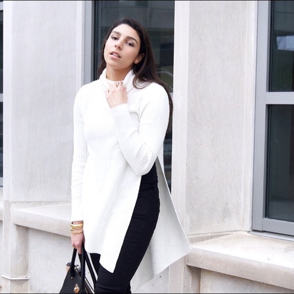 express asymmetrical sweater