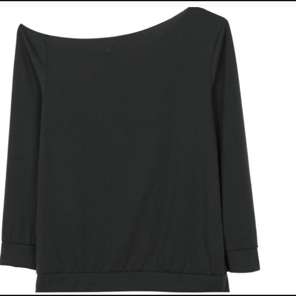 ✨1 SHOULDER RUN NOW WINE LATER TOP *Nwt*✨ - Picture 6 of 7