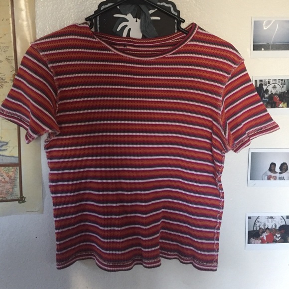 Vintage Knit Crop-Top