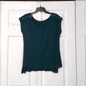 Zippered Sleeve Shirt