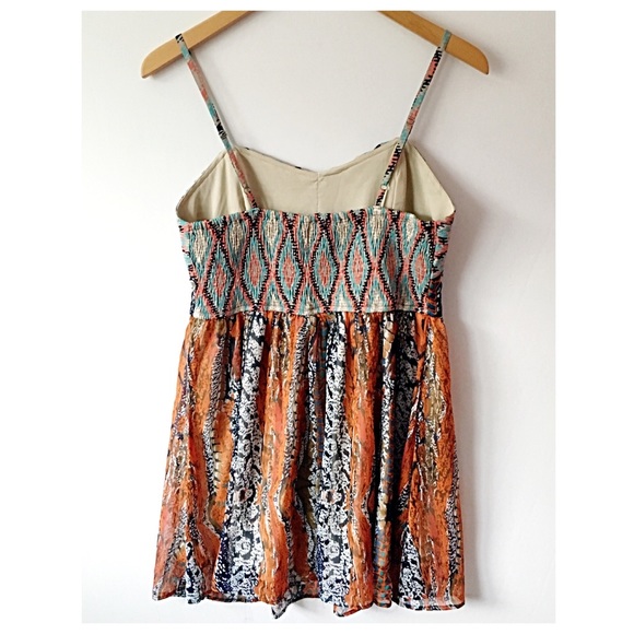 BAND OF GYPSIES tribal print minidress - Picture 4 of 4