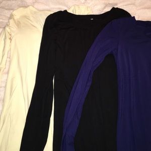 Long sleeved dresses!