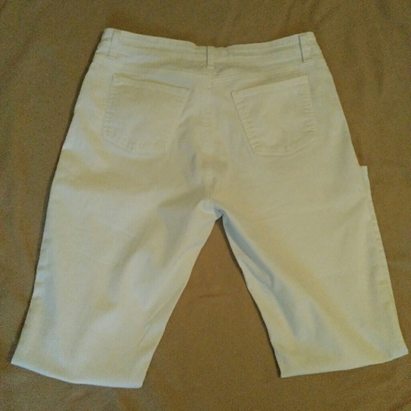 Nwot Eileen Fisher white jeans size 14 FINAL - Picture 4 of 4