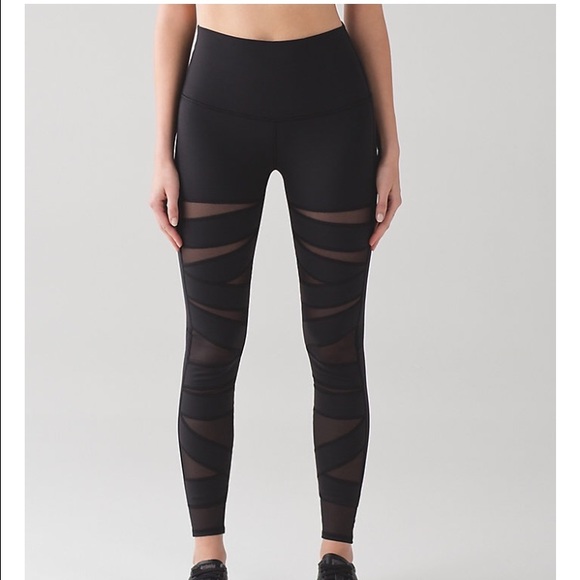 Lululemon high times mesh leggings
