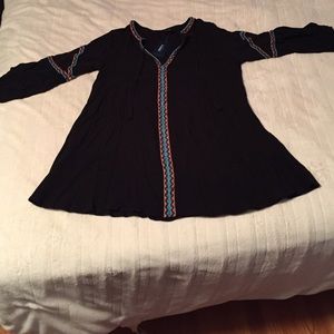 Chevron Pattern Swing Dress