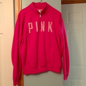 PINK half zip