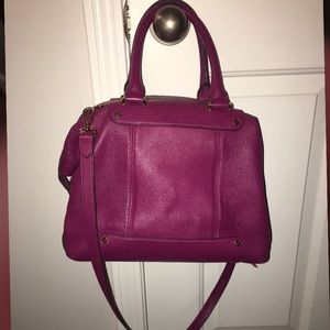 Vince Camuto handbag in cranberry/fig jam
