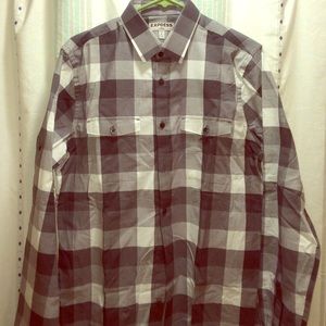 Express plaid checkered shirt