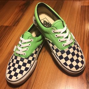Vans Era Van Doren Checker Green Flash M5/W6.5