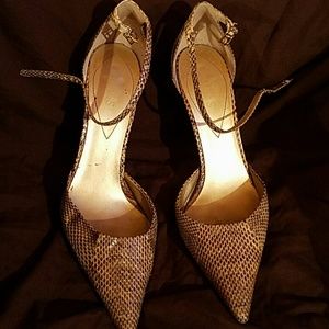 Guess ankle strap shoes