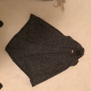 Wool dark grey vest