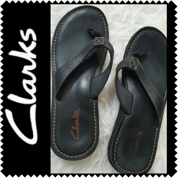 Clarks Shoes - Clarks Leather Slip Ons