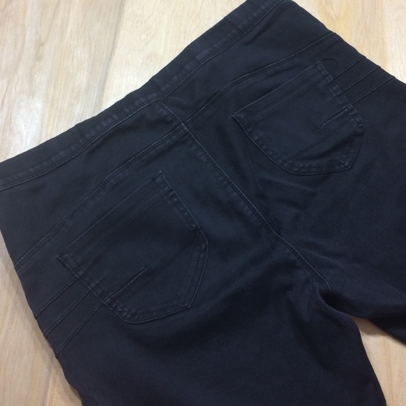 Denim Co. black/gray stretch jeans jeggings 14/16