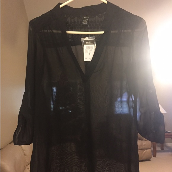 Rue 21 Sheer Top