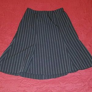 Pinstriped skirt
