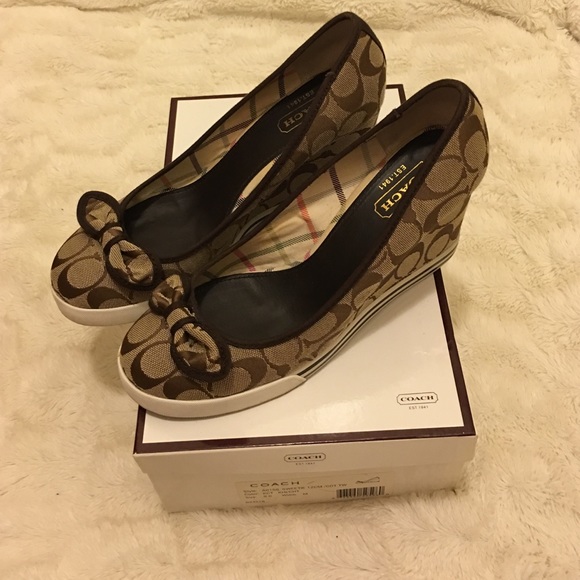 Coach Sweetie Wedges