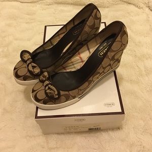 Coach Sweetie Wedges