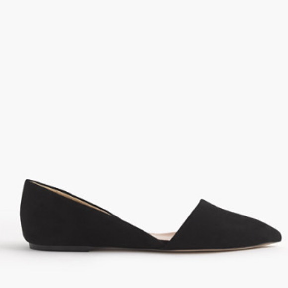 🎉HP🎉New in Box! J. Crew Suede D'Orsay Flats - Picture 4 of 4