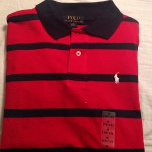 Boys Polo By Ralph Lauren Collar Neck Shirt
