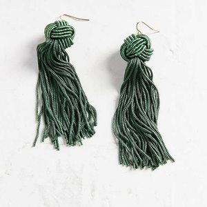 Astrid Knotted Tassel Earrings Vanessa Mooney