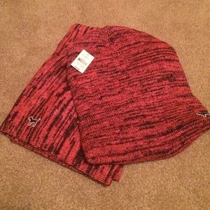 PINK beanie and scarf