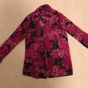 Kenneth Cole multi color blouse