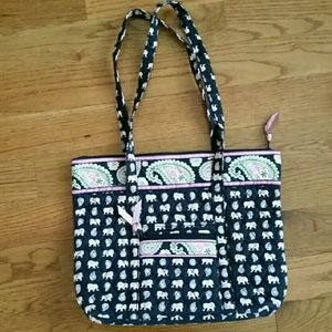 Vera Bradley Pink Elephant Bag