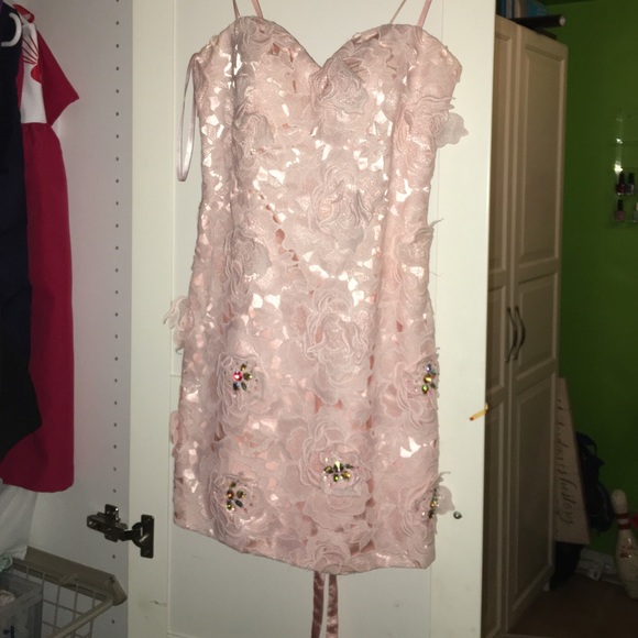 Light pink dress