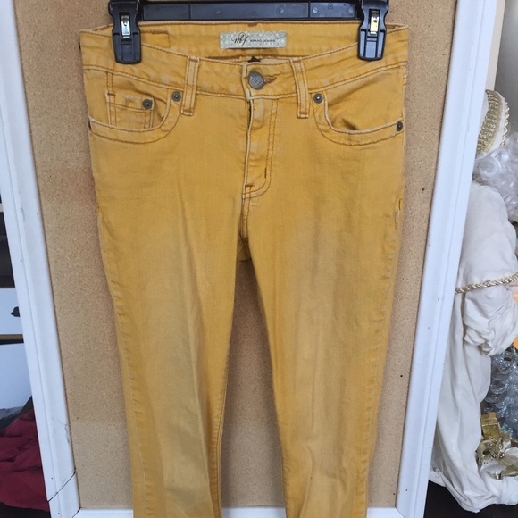 Yellow M2F Denim Jeans