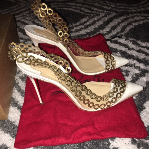 Authentic Christian Louboutin Sling Backs - Picture 2 of 5