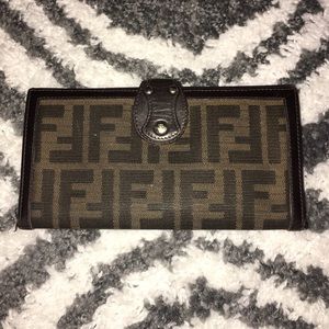 Authentic Fendi Long Wallet