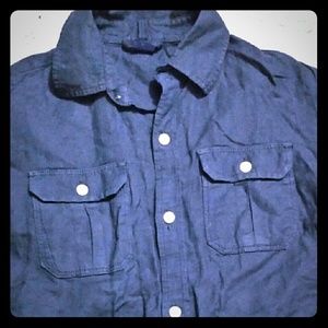 Gap boys linen shirt.
