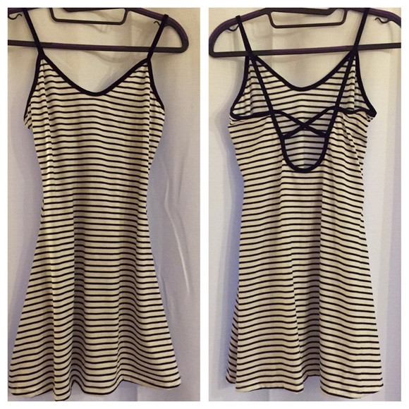 ▪️Striped Mini Dress ▫️