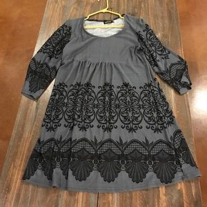 Reborn black and grey dress