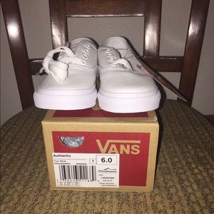 Toddler All White Vans