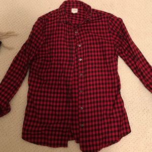 Flannel button down