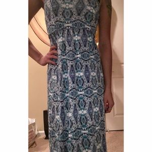 Cynthia Rowley printed maxi skirt/maxi dress