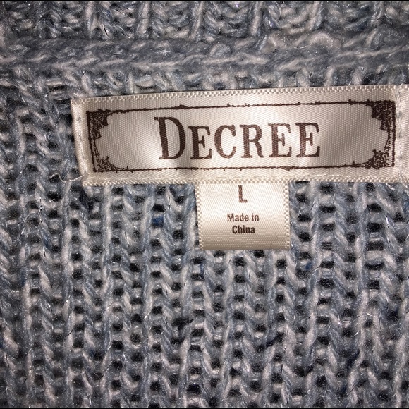 Decree Cable Knit Sweater - Picture 4 of 6