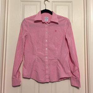 Brooks Brothers gingham button down