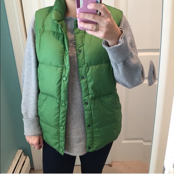 Green Puffer Vest