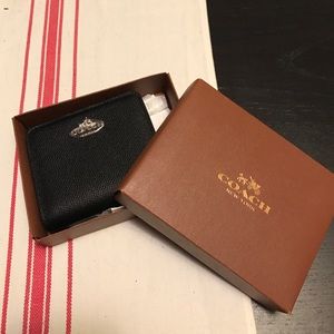 Coach Embossed Small Wallet - Leather